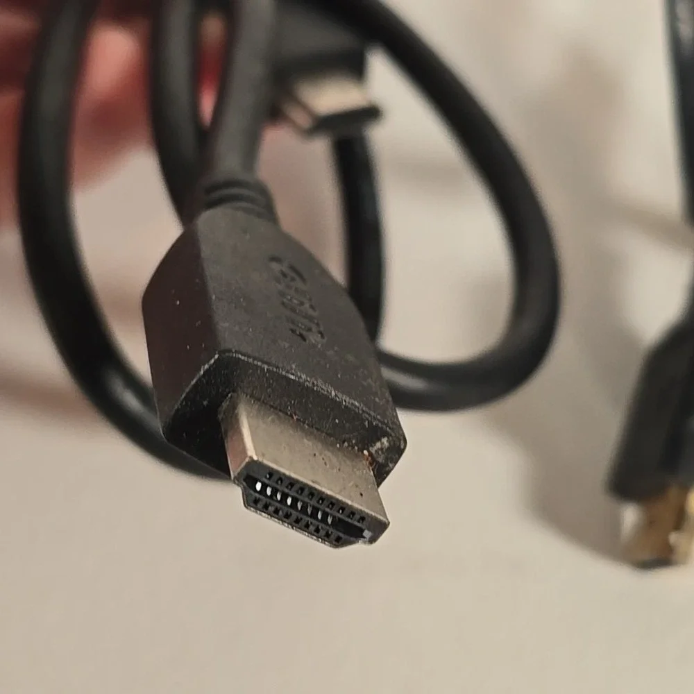 Lot Of 3, HDMI To HDMI Cables Black Various Lengths & Cable Sizes‎